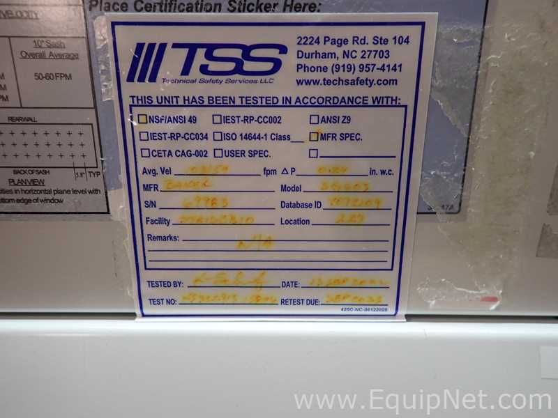 Baker Steril Gard lll SG603 Biological Safety Cabinet