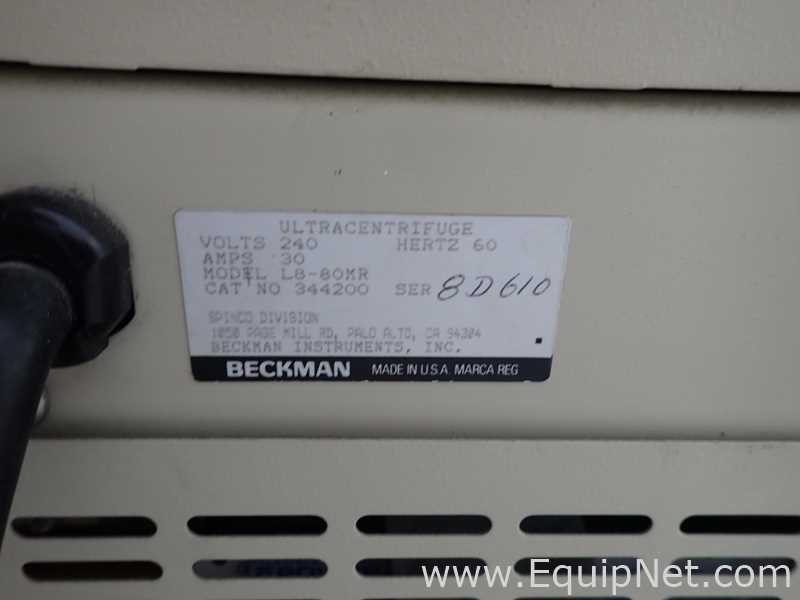 Beckman L8-80MR Ultracentrifuge