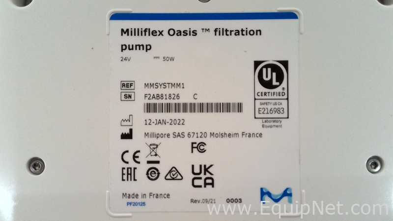 Bomba de Vacío Millipore Milliflex Oasis