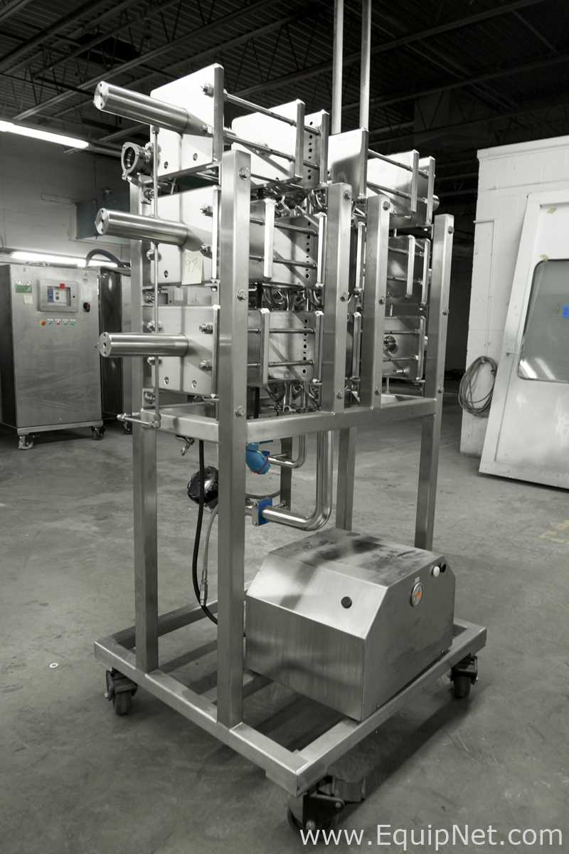 Amersham Biosciences Kvick Flow Hydraulic Ultrafiltration Skid With Six Cassette Holders