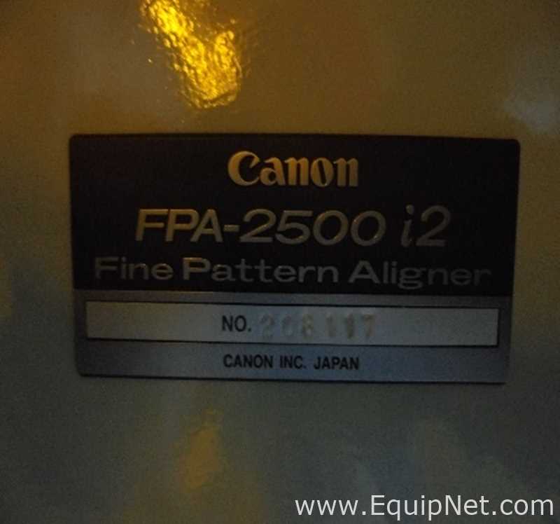 Escalonador Canon FPA - 2500 i2