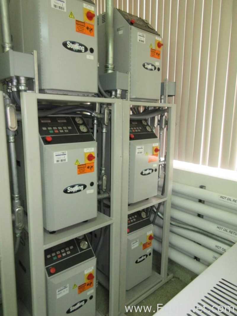 Three Sterling Engineering Company M2B2010-G 9KW Temperature Control Units