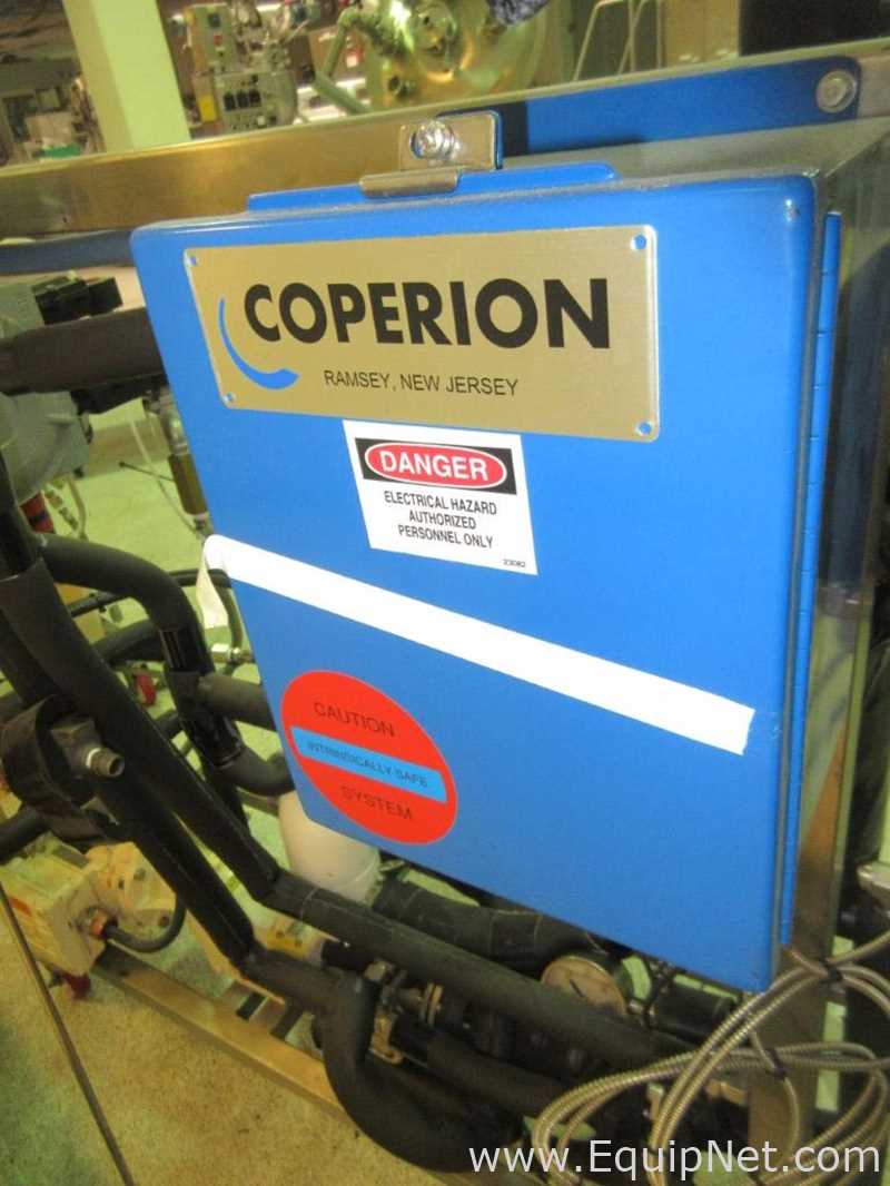 Coperion System With Seepex Progresive Cavity Pump