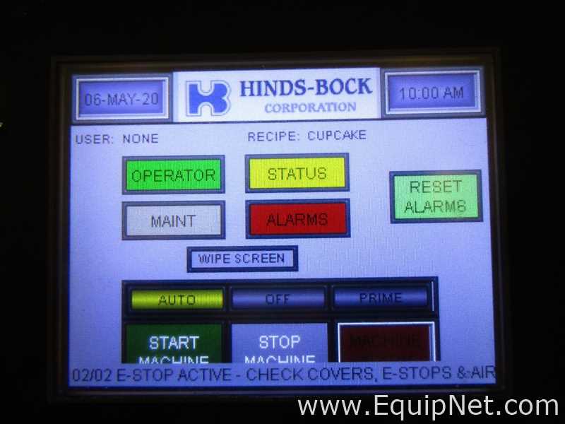 Depositador Hinds Bock 12P-07