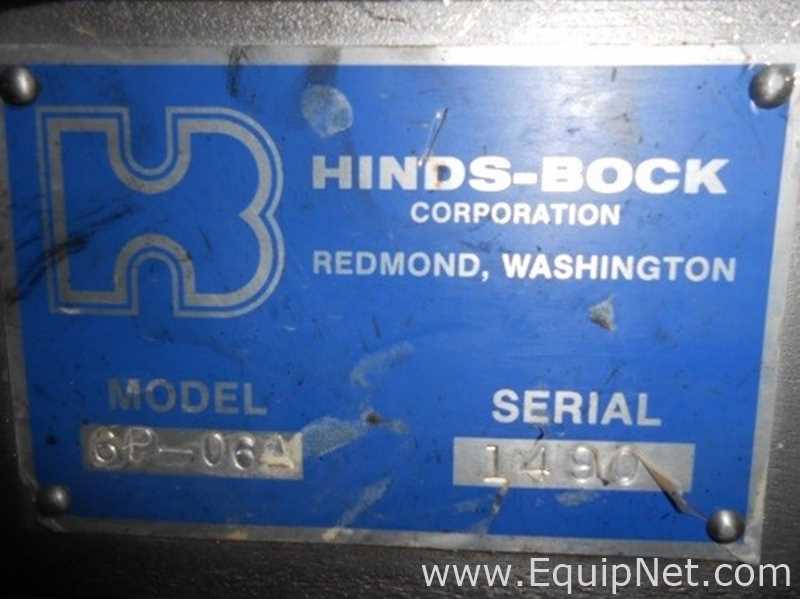 Hinds Bock 6P 06A Portable Muffin and Batter Depositor