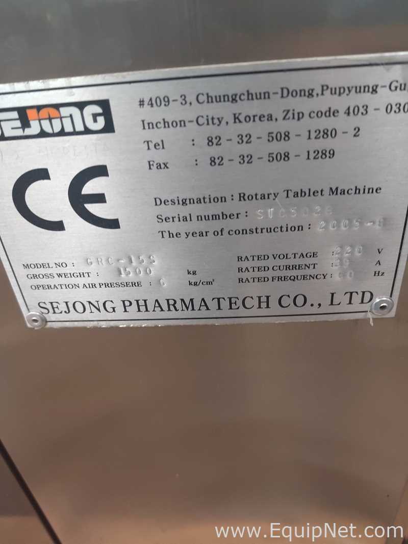 Compressora de Comprimidos SE Jong GRC-15S 