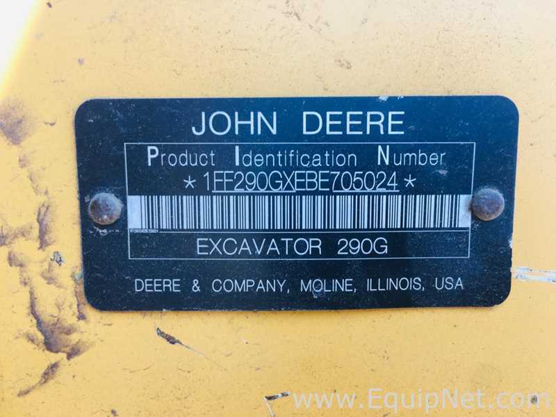 Equipamento Portátil para Construção  John Deere 290G