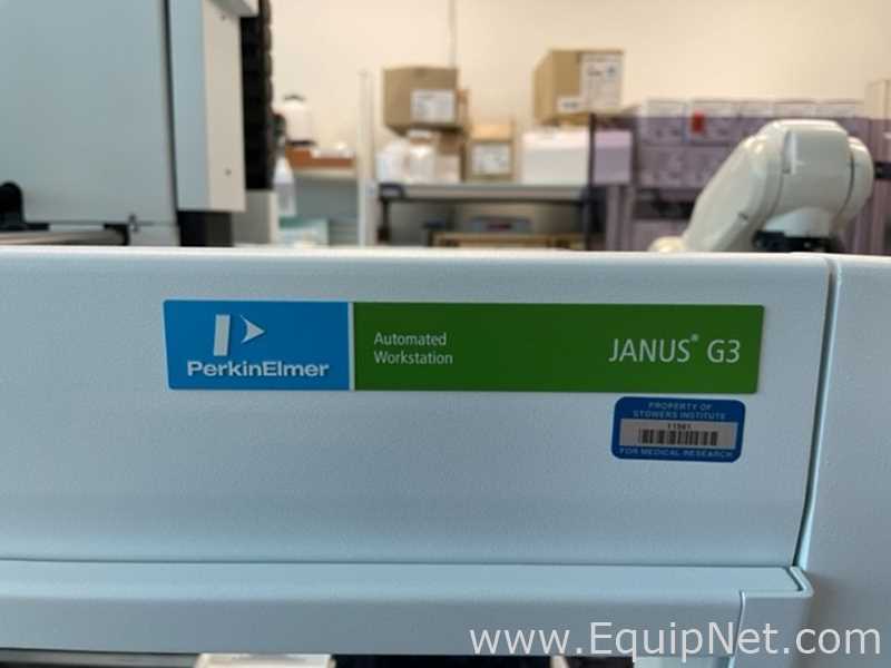 Perkin Elmer Janus G3 RUO Automated Workstation with Two PlateStaks and Plate Handler II Robot