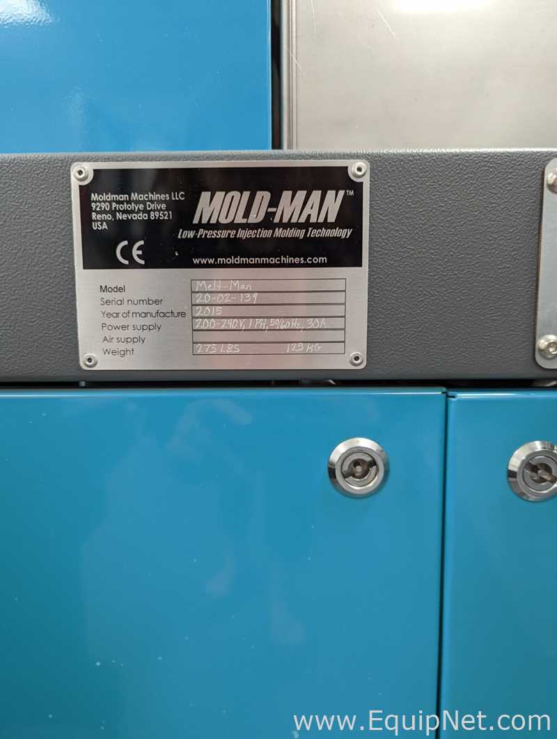Ellsworth Adhesives Company MoldMan Systems 8200TP Thermoplastic Machine/Injection Molder