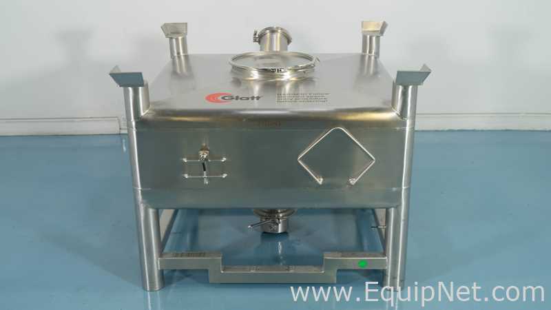Recipiente de Almacenamiento Acero inoxidable Glatt TC750