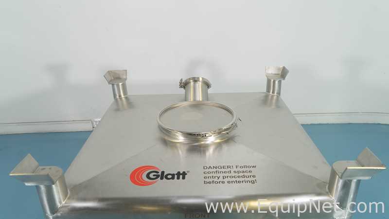 Recipiente de Almacenamiento Acero inoxidable Glatt TC750
