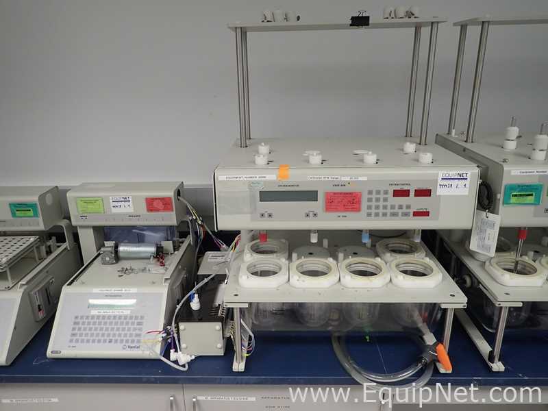 Varian VK7000 Dissolution System with VK8000 System Monitor, Pump Switch, VK750D Heater
