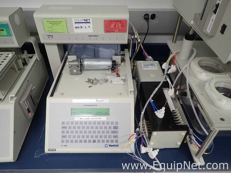 Varian VK7000 Dissolution System with VK8000 System Monitor, Pump Switch, VK750D Heater