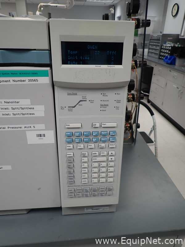 Agilent 6890N Network Gas Chromatograph with G1888 Network Headspace Autosampler