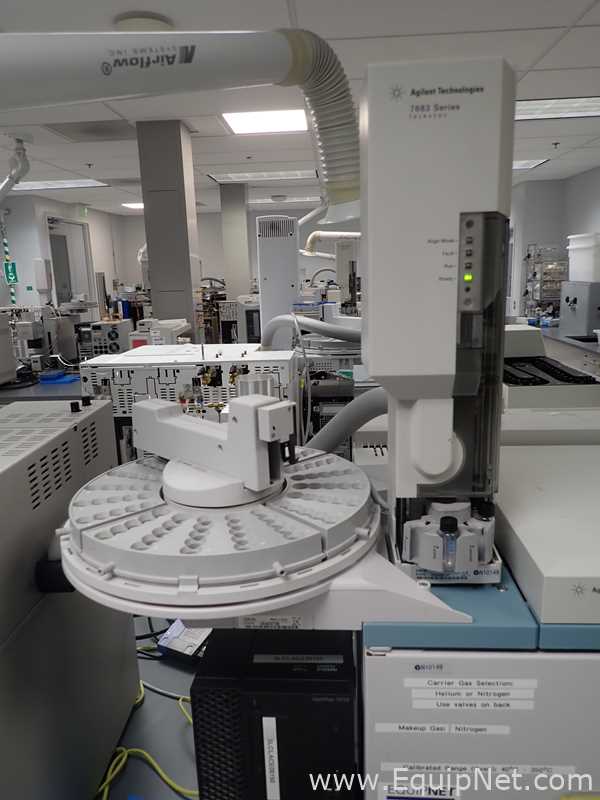 Agilent 6890N Network Gas Chromatograph with G1888 Network Headspace Autosampler