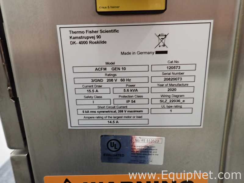 Manejadora de Líquidos Thermo Scientific ACFM Gen 10