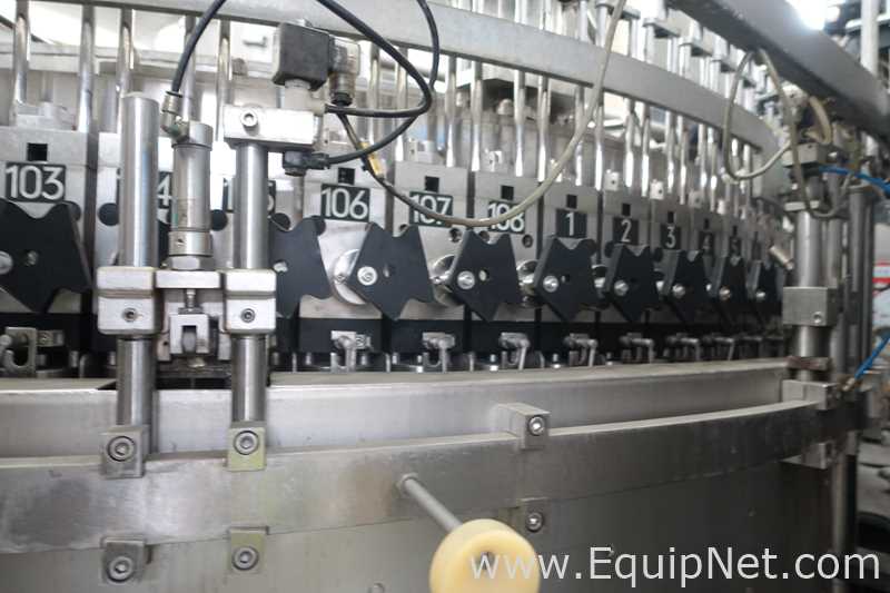 Llenadora De Botellas Rotativa KHS RolaTronic H Con 108 Cabezales De Llenado