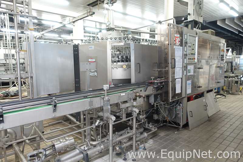 Llenadora De Botellas Rotativa KHS RolaTronic H Con 108 Cabezales De Llenado