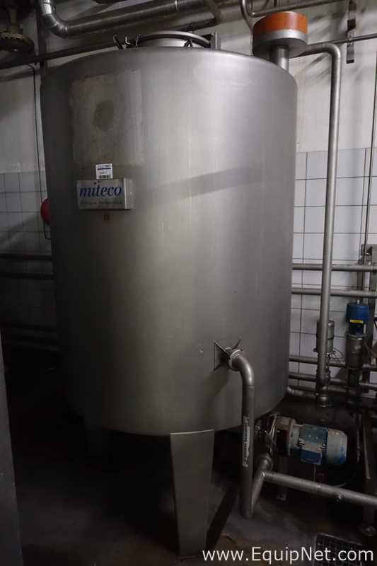 Tanque de acero inoxidable Miteco 20HL o 17 BBL