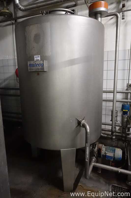 Tanque de acero inoxidable Miteco 20HL o 17 BBL