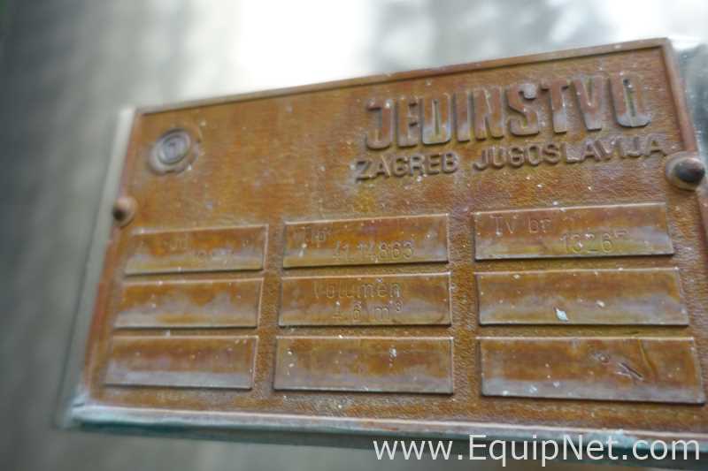 Tanque aço inox Jedinstvo Zagreb  4600 L