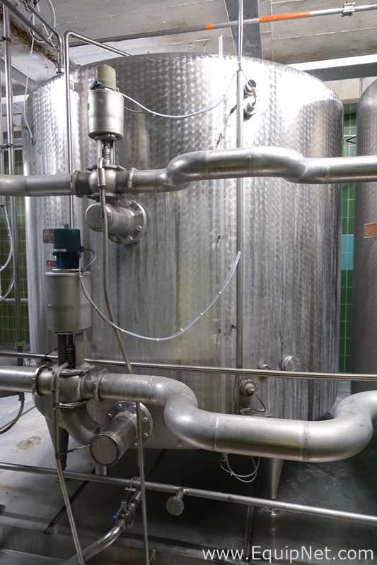 Jedinstvo Zagreb 105 HL - 89 BBL Stainless Steel  Vertical Tank With Agitator