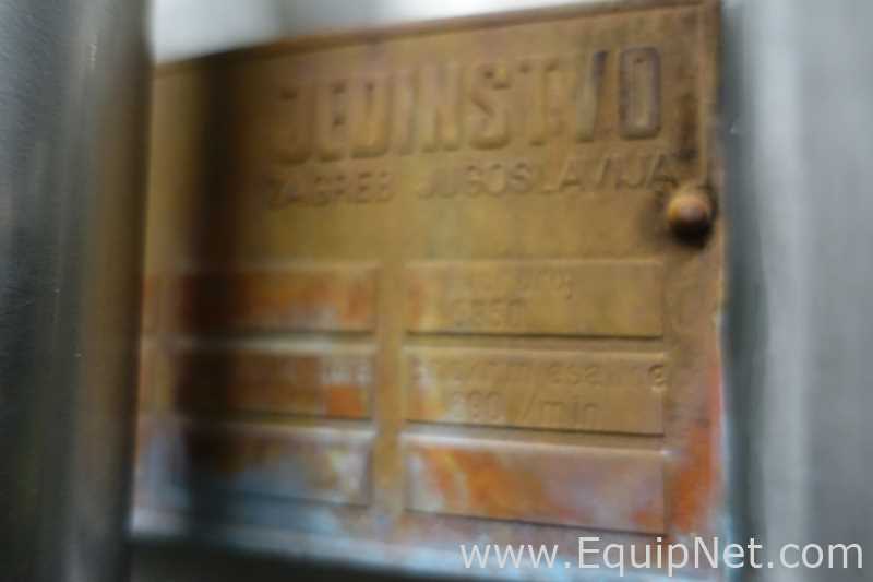 Jedinstvo Zagreb 32 HL - 27 BBL Stainless Steel  Vertical Tank