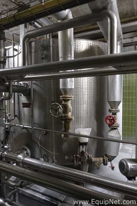 Jedinstvo Zagreb 132.5 HL - 113 BBL Stainless Steel  Vertical Tank With Agitator