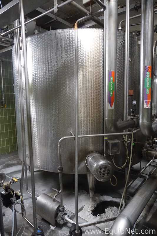Jedinstvo Zagreb 132.5 HL - 113 BBL Stainless Steel  Vertical Tank With Agitator