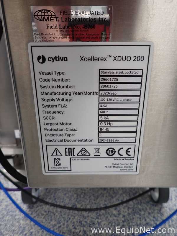 Misturador cytiva XDUO 200