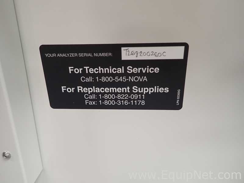 Nova Biomedical BioProfile FLEX2 Automated Cell Culture Analyzer