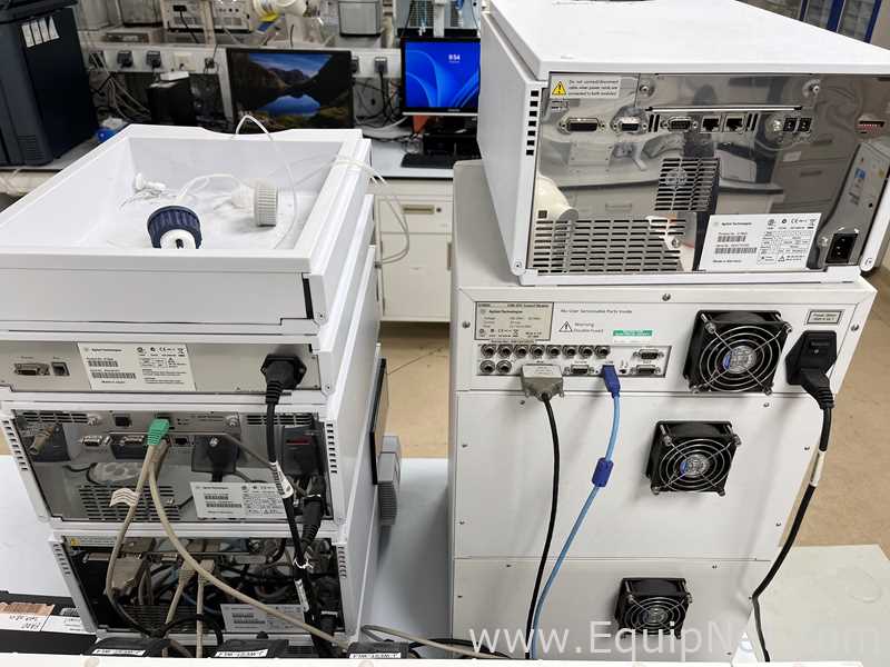 Agilent 1260 Infinity HPLC with 1260 GPC-SEC MDS System