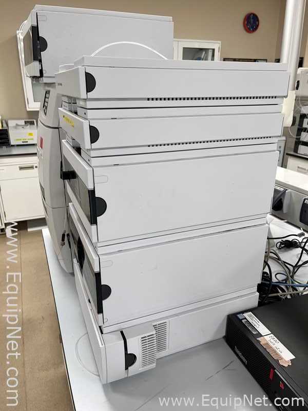 Agilent 1260 Infinity HPLC with 1260 GPC-SEC MDS System