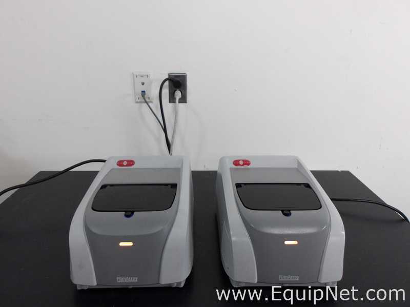 Lote de 2 PCR y Termociclador BioFire FilmArray Instruments FilmArray 2.0