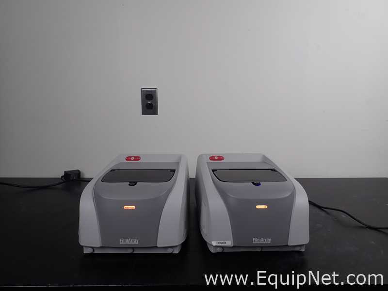 Lote de 2 PCR y Termociclador BioFire FilmArray Instruments FilmArray 2.0