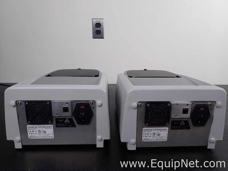 Lote de 2 PCR y Termociclador BioFire FilmArray Instruments FilmArray 2.0