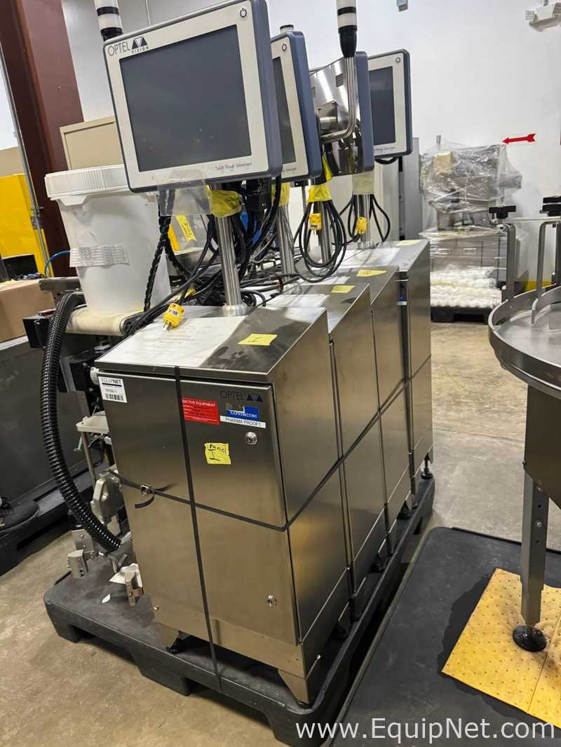 Lote de 4 Máquina Verificadora Optel Vision Systems OP300