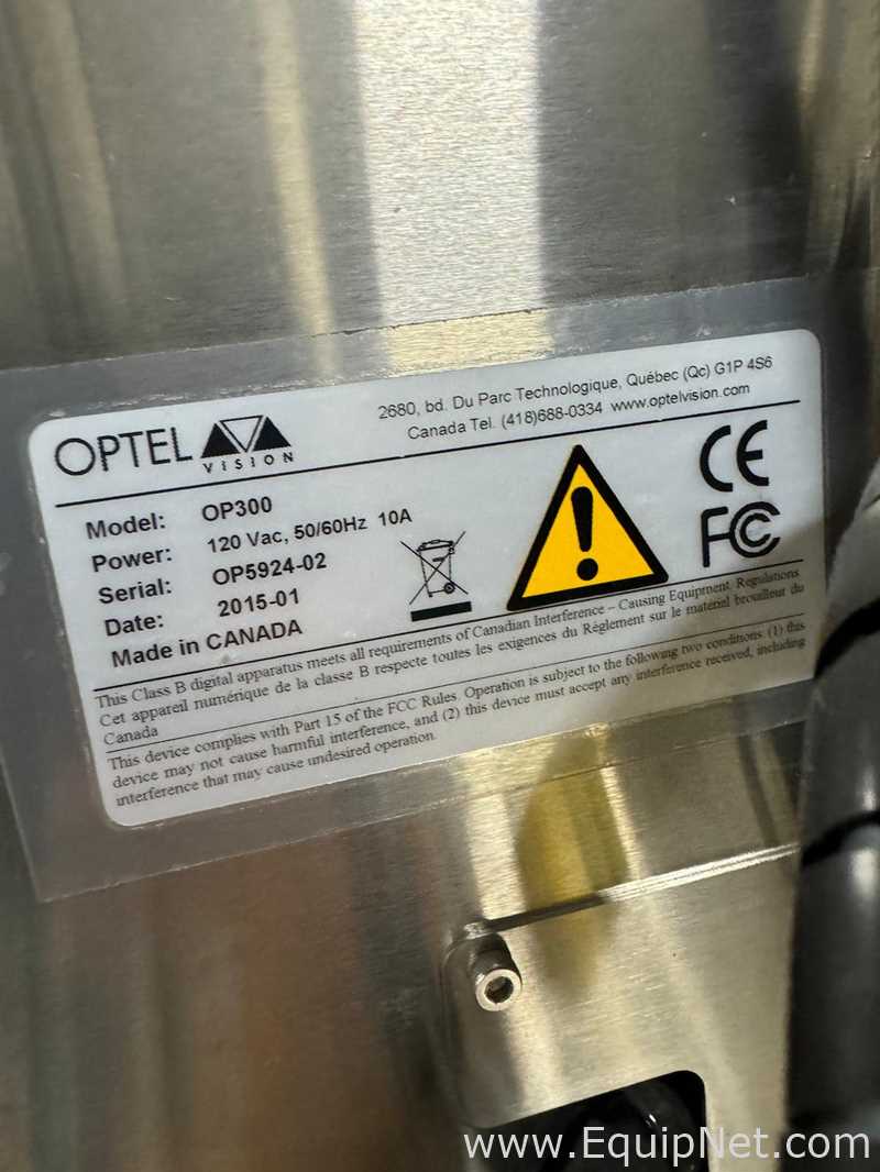 Lote de 4 Máquina Verificadora Optel Vision Systems OP300