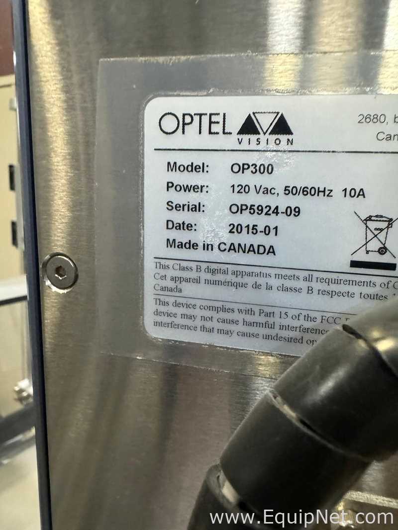Lote de 4 Máquina Verificadora Optel Vision Systems OP300