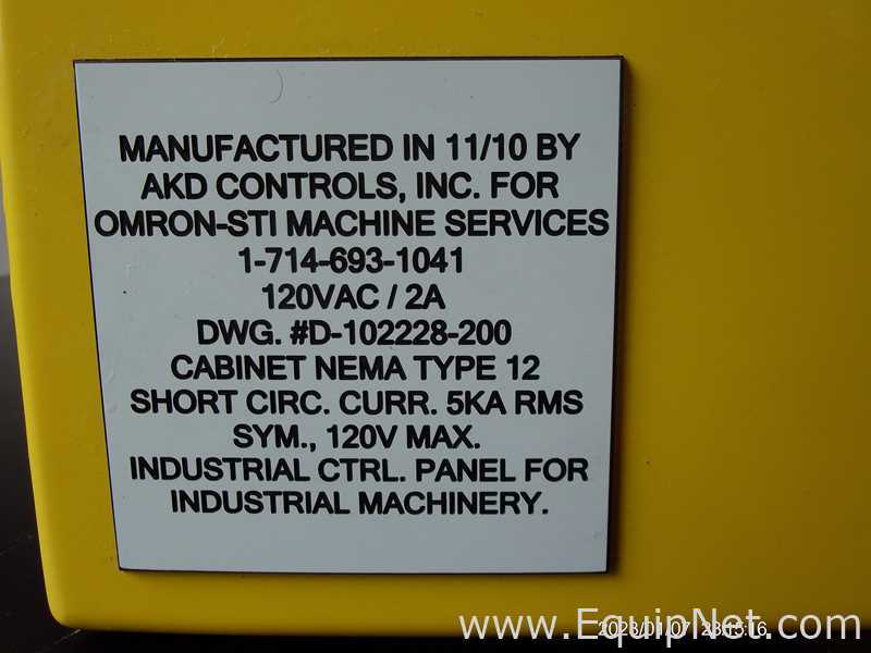 Omron Nema Type 12 Cabinet Safety