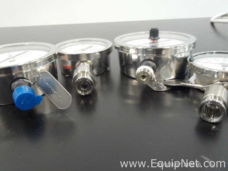 Lot Of 4 Ashcroft Pressure Transmitters Gauges