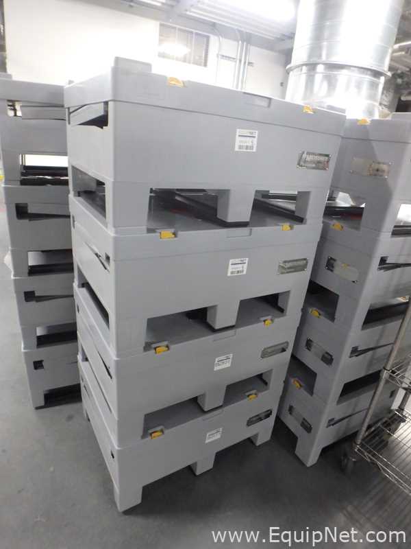 Lot of 4 Meissner FSB0200FB Single Use Mixers - Pallet Tanks