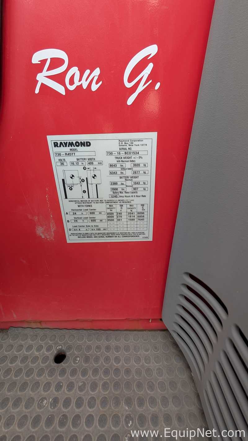Montacargas Raymond  730-R45TT