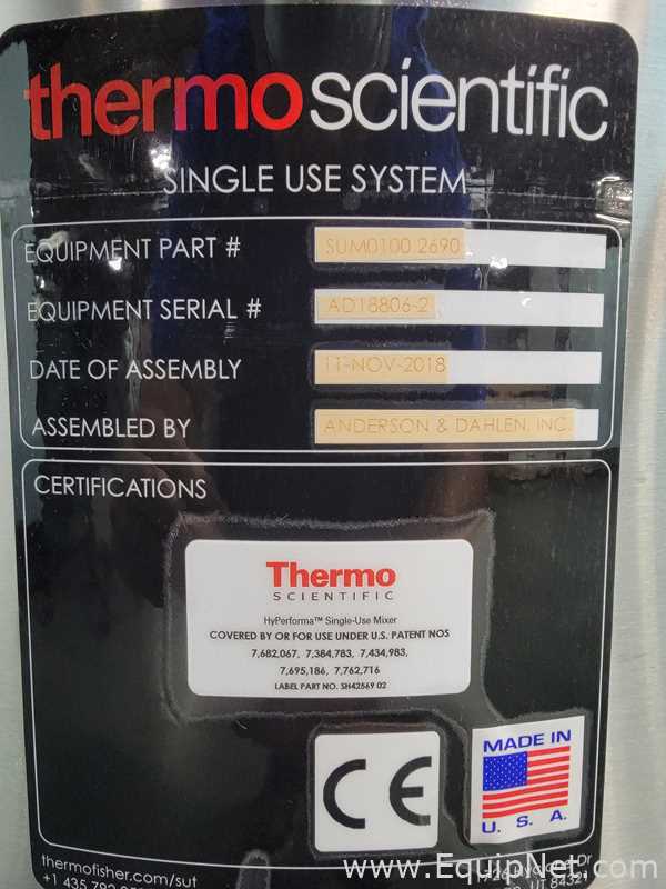 Misturador Thermo Scientific HyPerforma Single Use Mixer