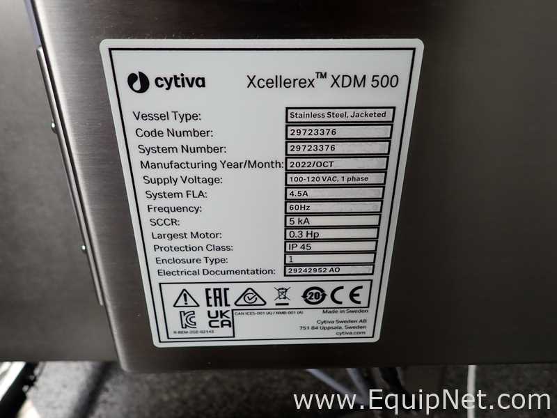 Mezclador Cytiva Sweden AB  Xcellerex XDM 500