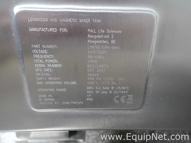 Mezclador Pall Life Sciences LMG403