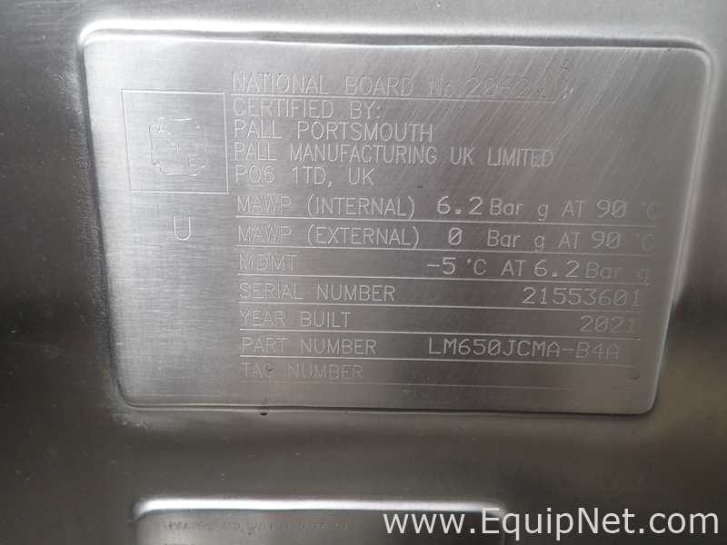 Pall LMG403 650L Levmixer Single Use Mixing System