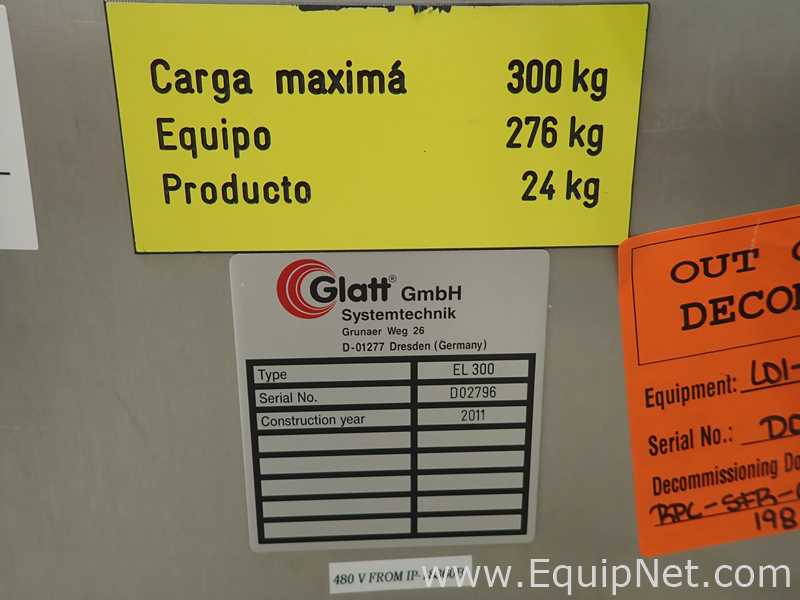 Equipamento de Elevação Glatt EL-300