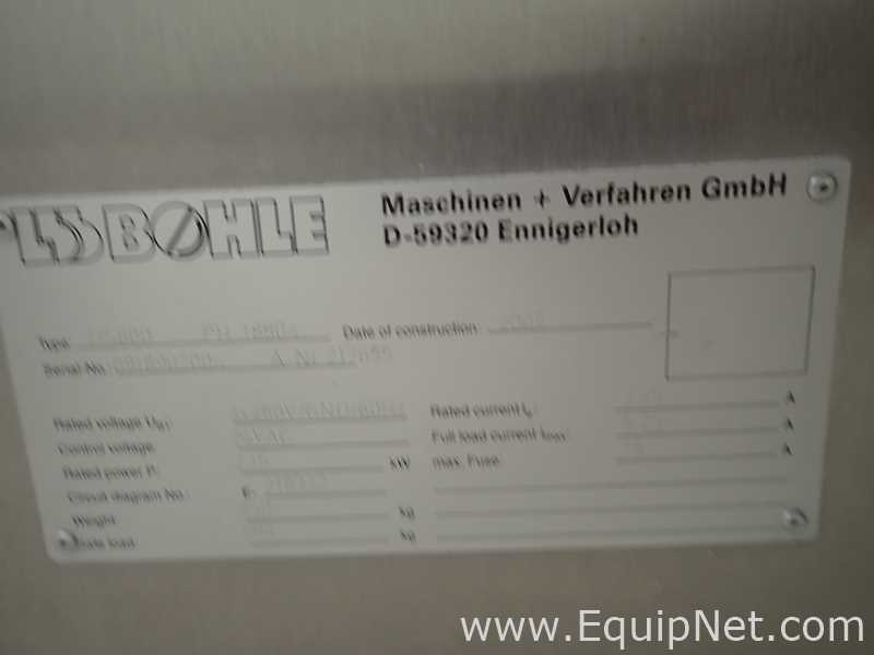Equipamento de Elevação LB Bohle HS800
