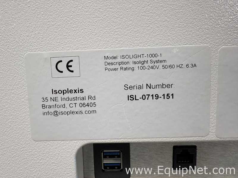 Isoplexis IsoLight 1000-1 Single Cell Secreted Protein Analysis System